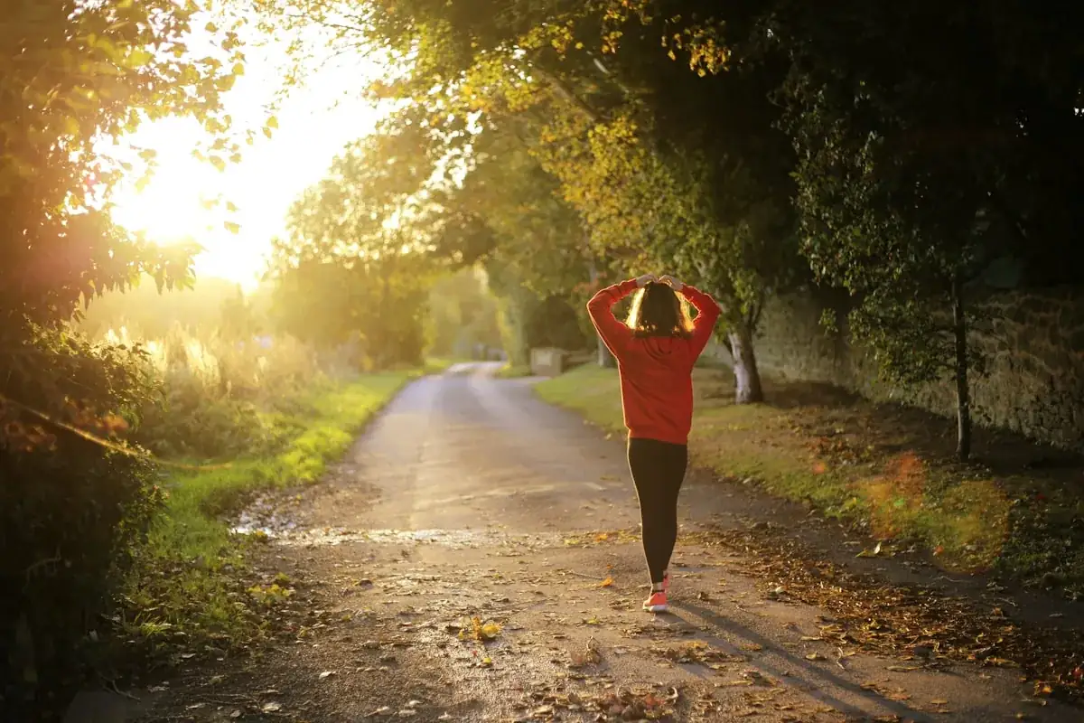 Functional outdoor walking posture